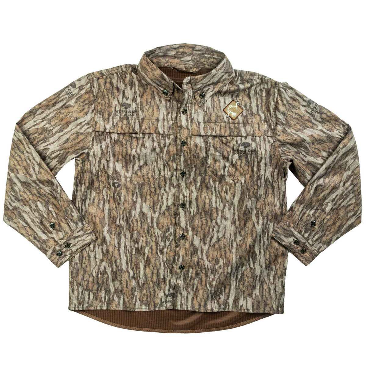 Ol' Tom Youth Mossy Oak Bottomland Mesh Back Flyweight 2.0 Hunting Shirt Ol' Tom Youth Mossy Oak Bottomland Mesh Back Flyweight 2.0 Hunting Shirt
