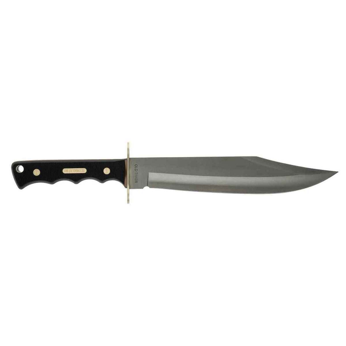 Old Timer 2 Piece Bowie and Folder Knife Set - Black Old Timer 2 Piece Bowie and Folder Knife Set - Black