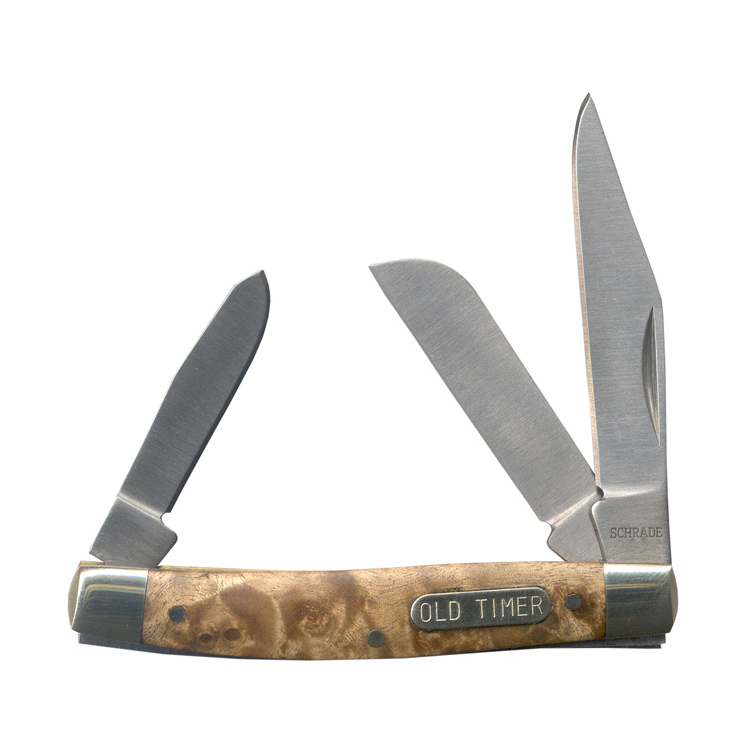 Old Timer Middleman 2.4 inch Folding Knife - Brown Old Timer Middleman 2.4 inch Folding Knife - Brown