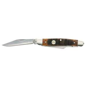 Old Timer Middleman 2.5 inch Folding Knife - Brown