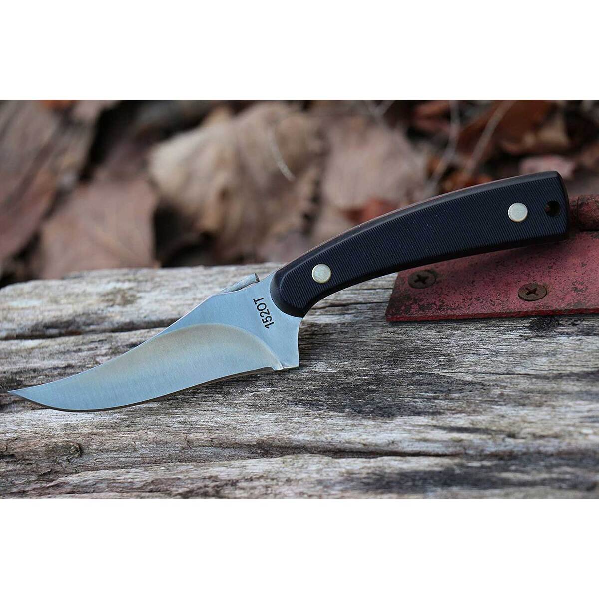 Old Timer Sharpfinger 3.3 inch Fixed Blade Knife - Black Old Timer Sharpfinger 3.3 inch Fixed Blade Knife - Black