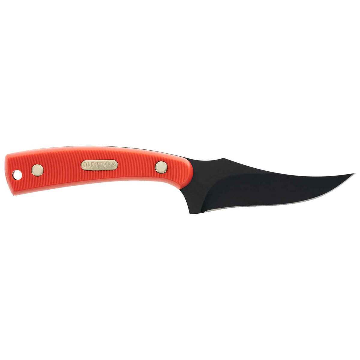 Old Timer Sharpfinger 3.5 inch Fixed Blade Knife - Orange Old Timer Sharpfinger 3.5 inch Fixed Blade Knife - Orange