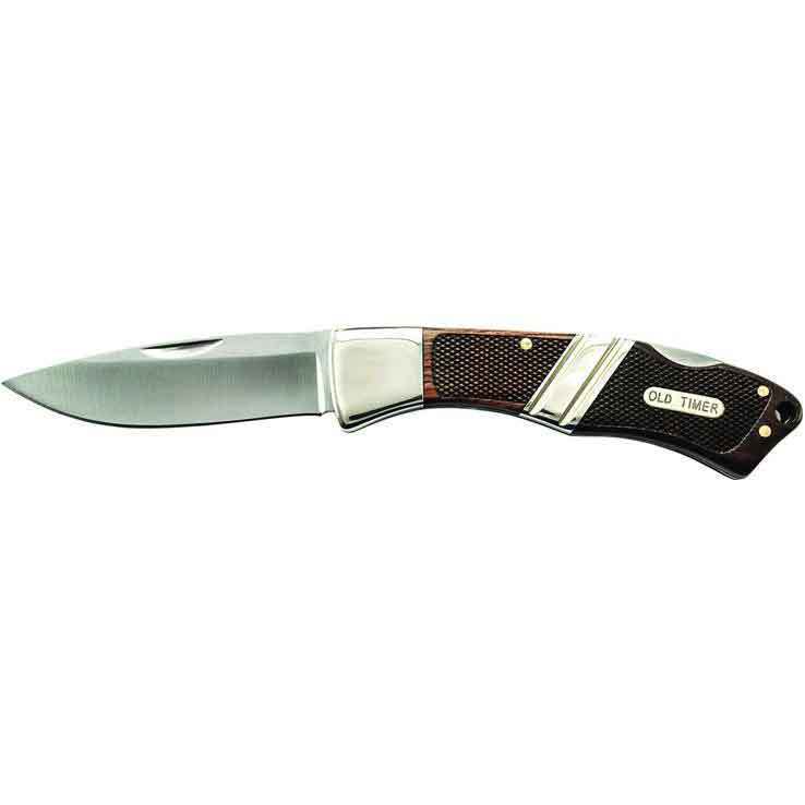 Old Timer Mountain Beaver Jr. 2.5 inch Folding Knife - Rosewood/Ebony Old Timer Mountain Beaver Jr. 2.5 inch Folding Knife - Rosewood/Ebony
