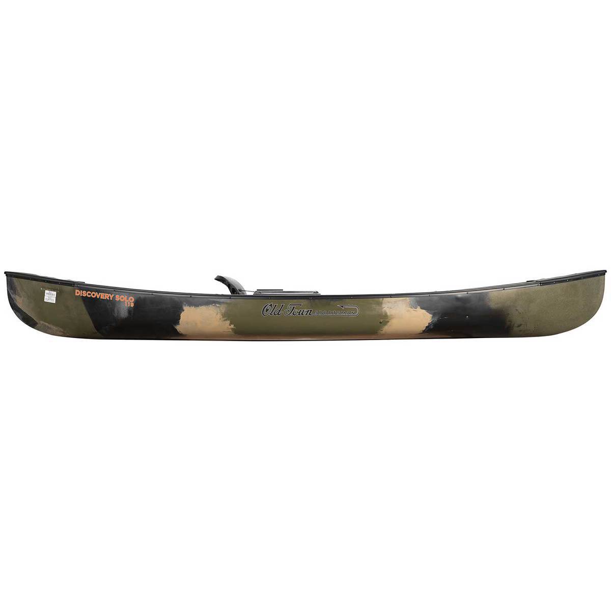 Old Town Canoe Sportsman Discovery Solo 119 - 11ft Marsh Camo - Marsh Camo Old Town Canoe Sportsman Discovery Solo 119 - 11ft Marsh Camo - Marsh Camo
