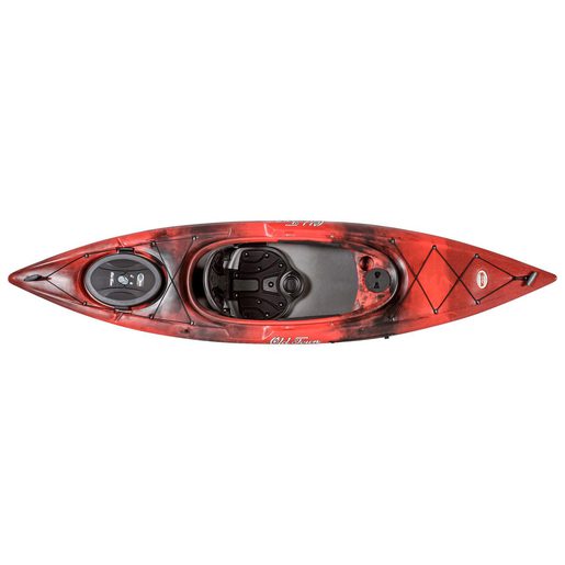 Old Town Kayak - Dirigo 106 Sit-Inside Kayaks - Black Cherry