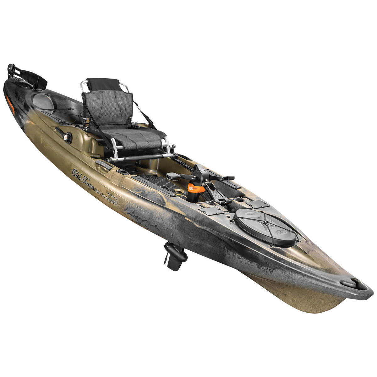 Old Town Sportsman BigWater PDL 132 Sit-On-Top Kayaks - 13ft Marsh Camo - Marsh Camo Old Town Sportsman BigWater PDL 132 Sit-On-Top Kayaks - 13ft Marsh Camo - Marsh Camo