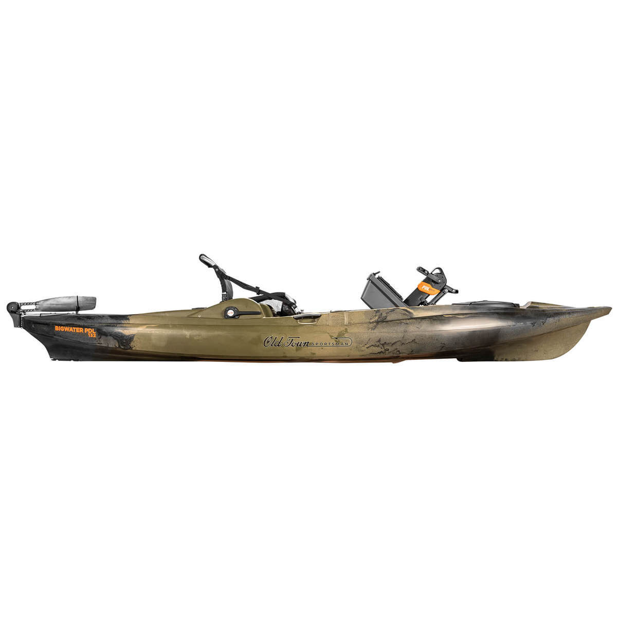 Old Town Sportsman BigWater PDL 132 Sit-On-Top Kayaks - 13ft Marsh Camo - Marsh Camo Old Town Sportsman BigWater PDL 132 Sit-On-Top Kayaks - 13ft Marsh Camo - Marsh Camo