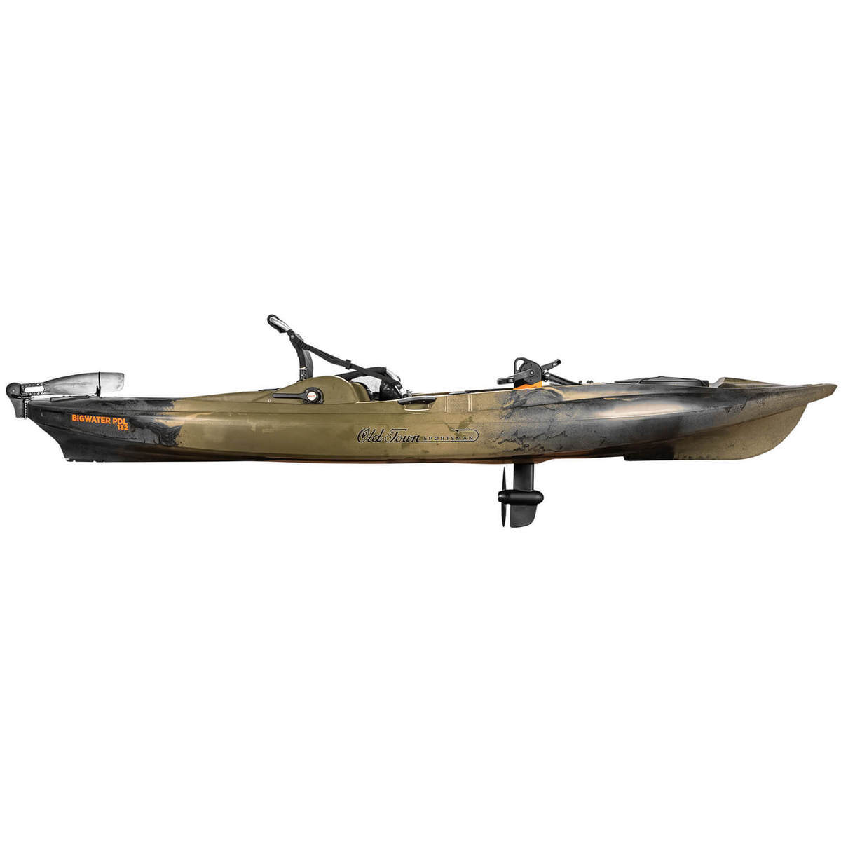 Old Town Sportsman BigWater PDL 132 Sit-On-Top Kayaks - 13ft Marsh Camo - Marsh Camo Old Town Sportsman BigWater PDL 132 Sit-On-Top Kayaks - 13ft Marsh Camo - Marsh Camo