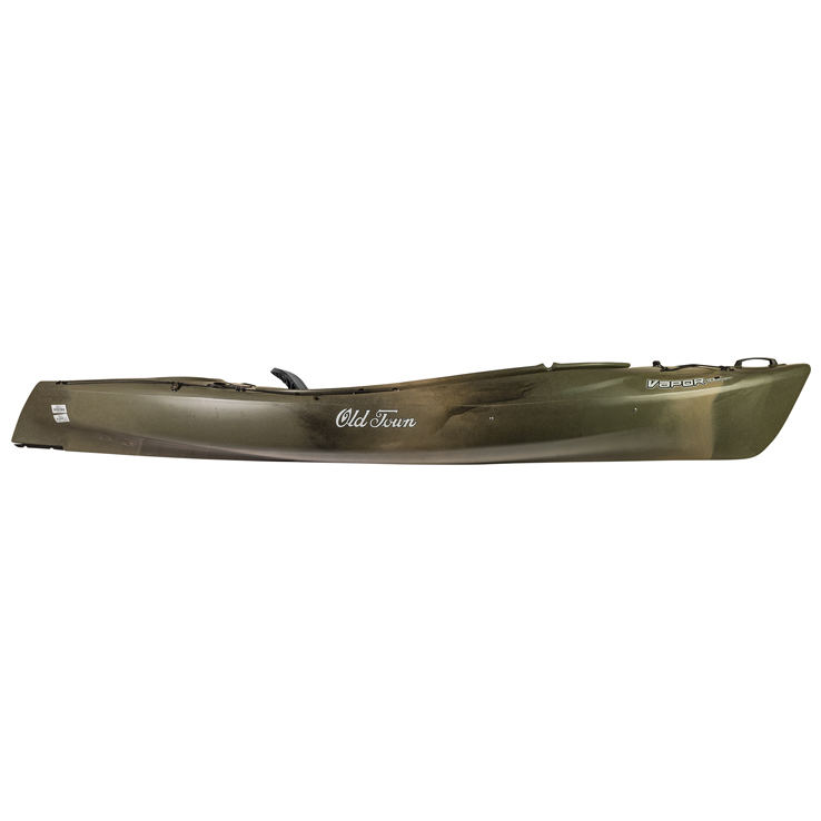 Old Town Vapor 10 Angler Sit-Inside Kayaks - 10ft Brown Camo - Brown Camo Old Town Vapor 10 Angler Sit-Inside Kayaks - 10ft Brown Camo - Brown Camo