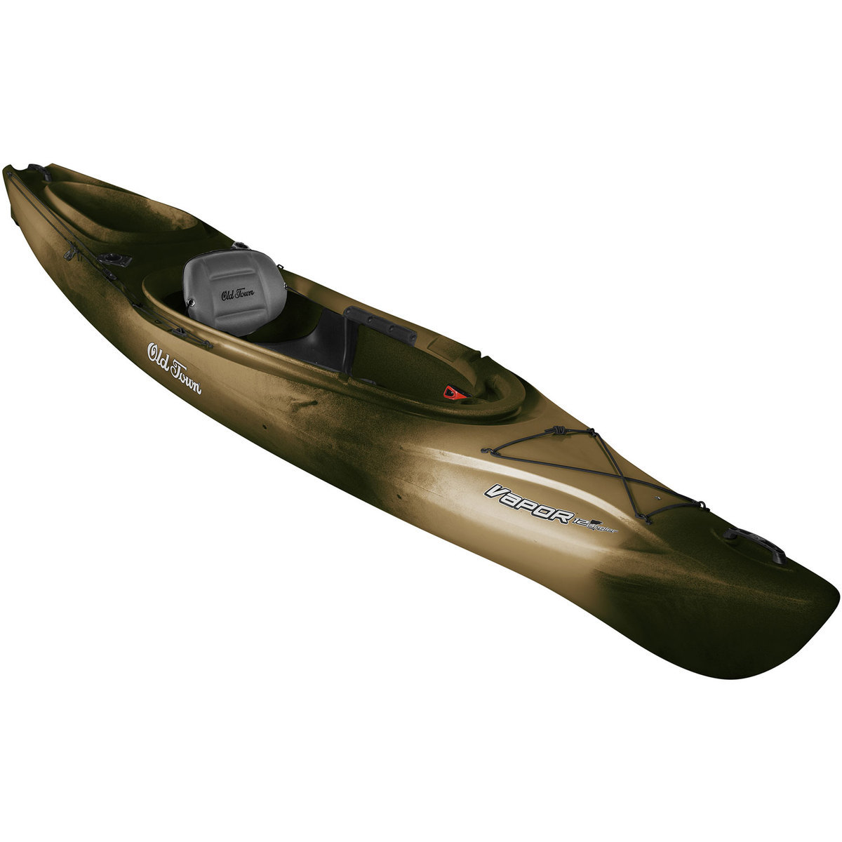 Old Town Vapor 12 Angler Sit-Inside Kayaks - 12ft Brown Camo - Brown Camo Old Town Vapor 12 Angler Sit-Inside Kayaks - 12ft Brown Camo - Brown Camo