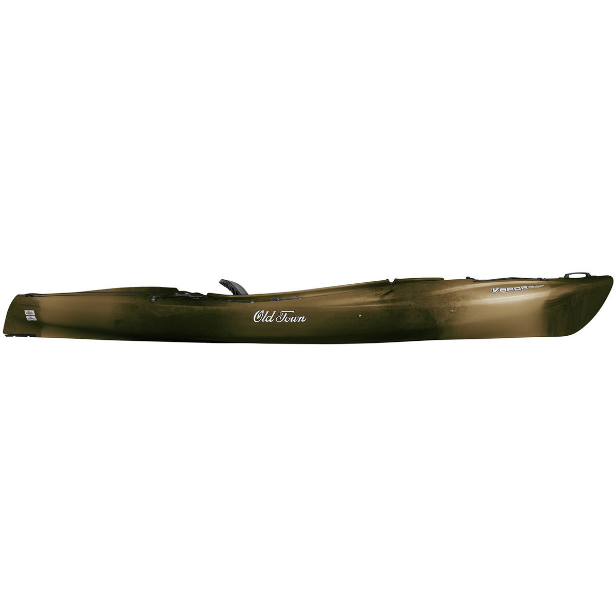 Old Town Vapor 12 Angler Sit-Inside Kayaks - 12ft Brown Camo - Brown Camo Old Town Vapor 12 Angler Sit-Inside Kayaks - 12ft Brown Camo - Brown Camo