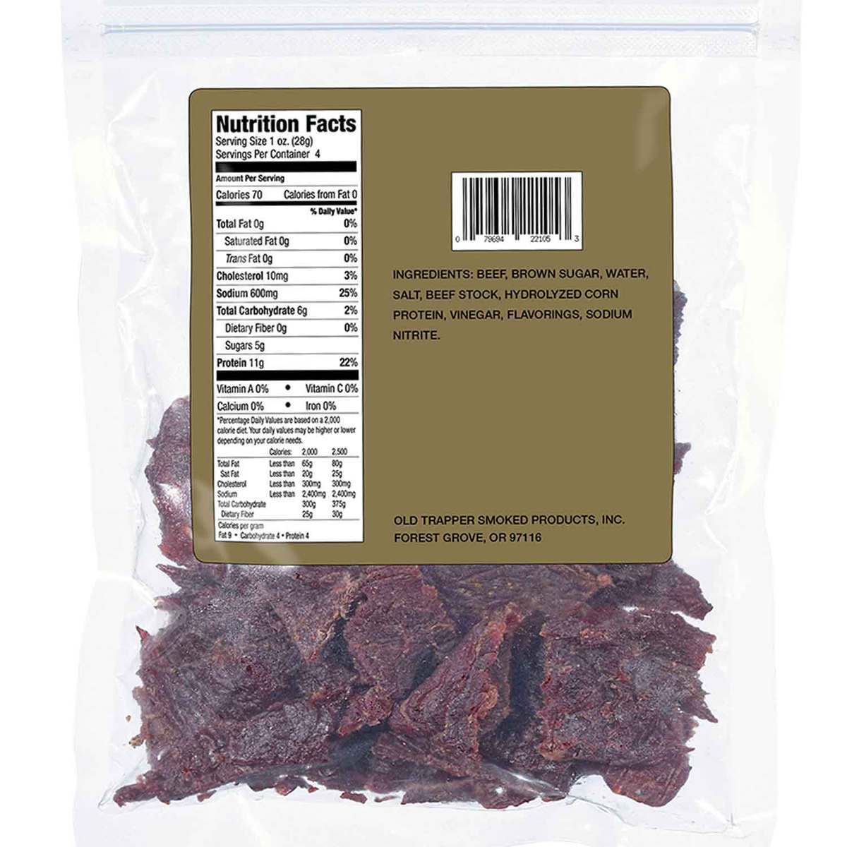 Old Trapper 4oz Beef Jerky Old Trapper 4oz Beef Jerky