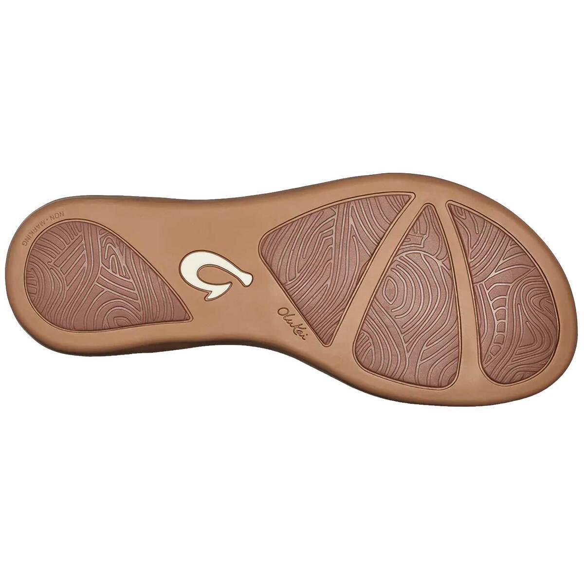 OluKai Women's Aukai Flip Flops - Tan - Size 7 - Tan 7 OluKai Women's Aukai Flip Flops - Tan - Size 7 - Tan 7