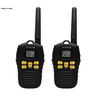 Olympia R-100 Two Way Radios -  37 Mile Range 50 Channels - Set of 2 - Black/Yellow