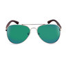 ONE Arbor Polarized Sunglasses - Wood/Shiny Gold Green - Adult