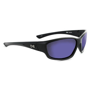 ONE Avalanche Polarized Sunglasses - Matte Black/Blue