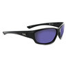 ONE Avalanche Polarized Sunglasses - Matte Black/Blue - Adult