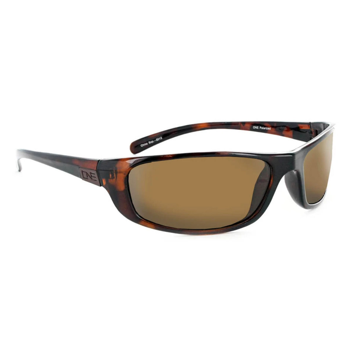 ONE Backwoods Polarized Sunglasses - Shiny Dark Demi/Brown - Adult ONE Backwoods Polarized Sunglasses - Shiny Dark Demi/Brown - Adult