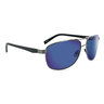 ONE Balos Polarized Sunglasses - Gun Metal/Blue - Adult