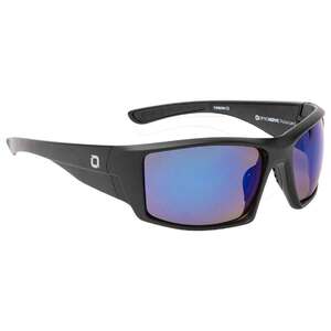 ONE Blackwater Polarized Sunglasses - Matte Black/Blue