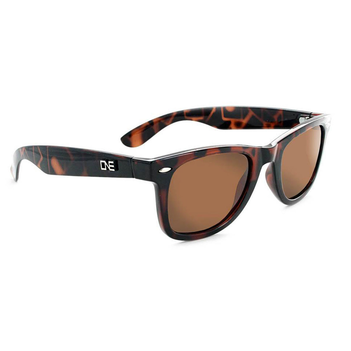 ONE Dylan Polarized Sunglasses - Shiny Dark Demi/Brown - Adult ONE Dylan Polarized Sunglasses - Shiny Dark Demi/Brown - Adult