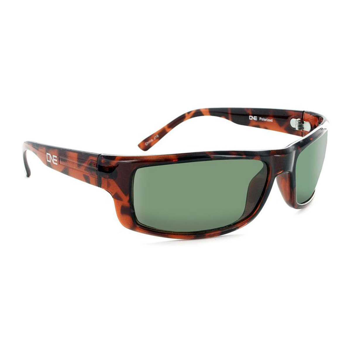 ONE Fourteener Polarized Sunglasses - Shiny Dark Demi/Gray - Adult ONE Fourteener Polarized Sunglasses - Shiny Dark Demi/Gray - Adult
