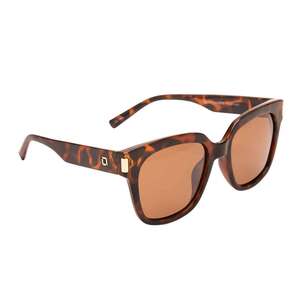 ONE Gracie Polarized Sunglasses - Shiny Tortoise Brown