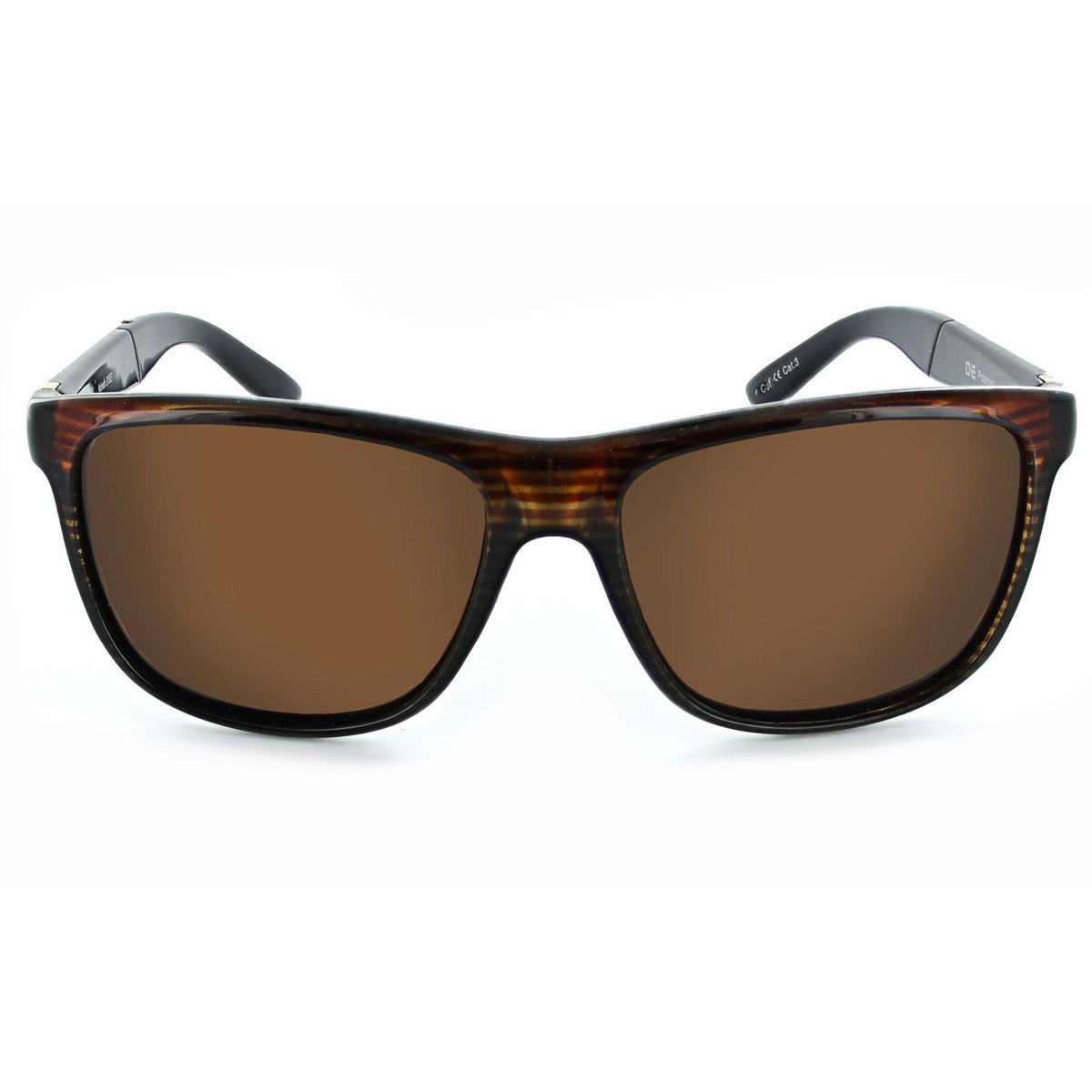 ONE Hobnob Polarized Sunglasses - Shiny Driftwood Demi/Brown - Adult ONE Hobnob Polarized Sunglasses - Shiny Driftwood Demi/Brown - Adult