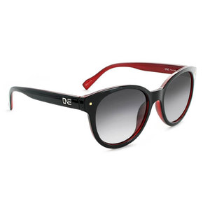 ONE Hotplate Polarized Sunglasses - Shiny Black Red/Smoke