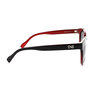 ONE Hotplate Polarized Sunglasses - Shiny Black Red/Smoke - Adult