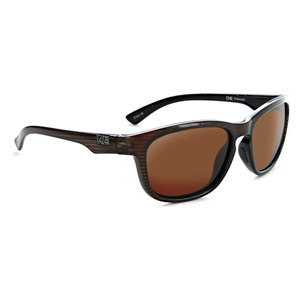 ONE Kapalua Polarized Sunglasses - Shiny Driftwood Demi/Brown