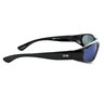 ONE Kids Skimmer Polarized Sunglasses - Shiny Black/Blue - Youth