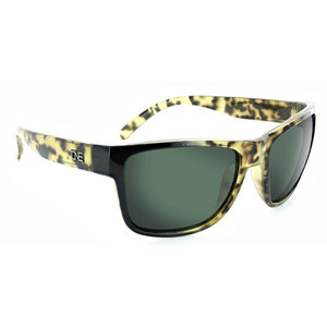 ONE Kingfish Polarized Sunglasses - Shiny Spotted Tortuga/Gray