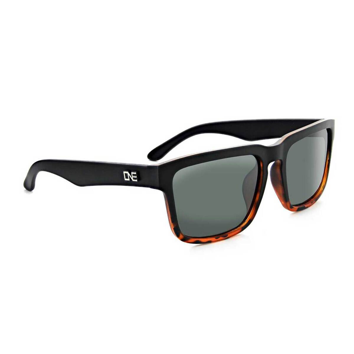 ONE Mashup Polarized Sunglasses - Matte Black/Grey - Adult ONE Mashup Polarized Sunglasses - Matte Black/Grey - Adult