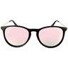ONE Pizmo Polarized Sunglasses - Black and Rose Gold/Brown  - Adult