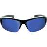 ONE River City Polarized Sunglasses - Black/Smoke/Blue Mirror - Adult