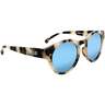 ONE Rizzo Polarized Sunglasses - Matte Beige Marble/Smoke/Blue Mirror - Adult