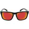 ONE Ziggy Polarized Sunglasses - Black/Smoke/Red Mirror - Adult