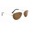 ONE Sliver Polarized Sunglasses - Shiny Gold/Brown - Adult