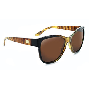 ONE Solitude Polarized Sunglasses - Shiny Honey Tortuga/Brown
