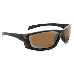 ONE Sunglasses Castline Polarized Sunglasses - Matte Dark Demi/Brown