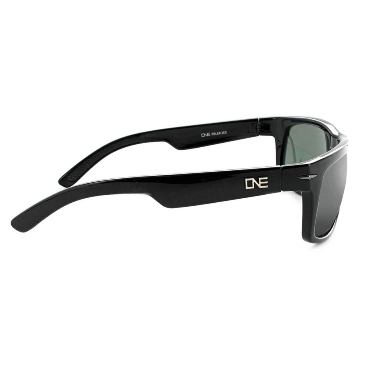 ONE Timberline Polarized Sunglasses - Shiny Black/Gray - Adult ONE Timberline Polarized Sunglasses - Shiny Black/Gray - Adult