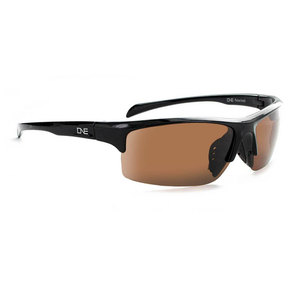 ONE Two Wheeler Polarized Sunglasses - Shiny Black/Brown