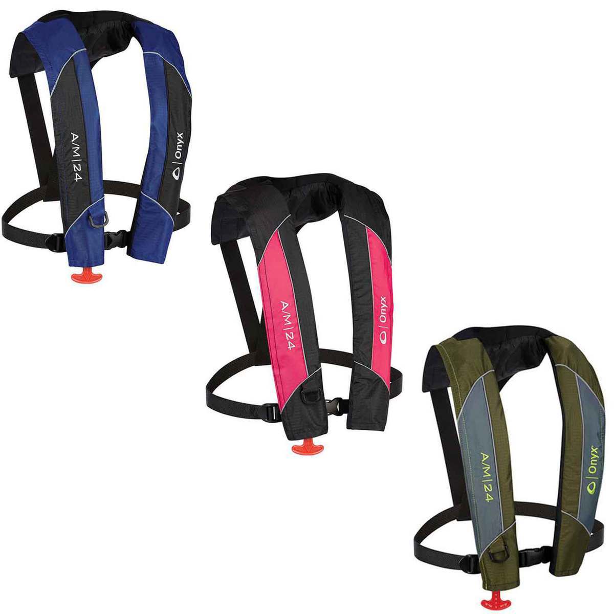 Lugeware S700 24A/M Automatic & Manual Inflatable Life Jacket Vest PFD With Cylinder