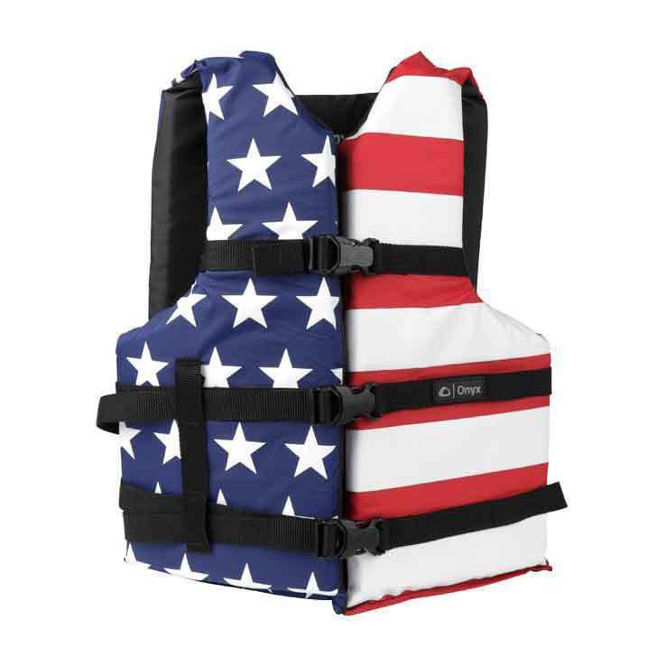 Onyx Stars and Stripes General Purpose Life Jacket Onyx Stars and Stripes General Purpose Life Jacket