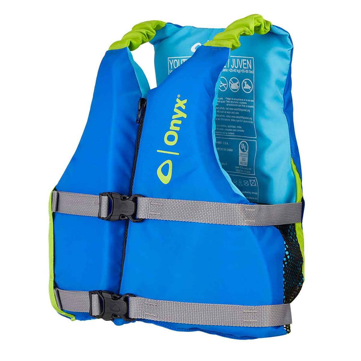 Onyx Youth Paddle Life Jacket - Youth - Blue Youth Onyx Youth Paddle Life Jacket - Youth - Blue Youth