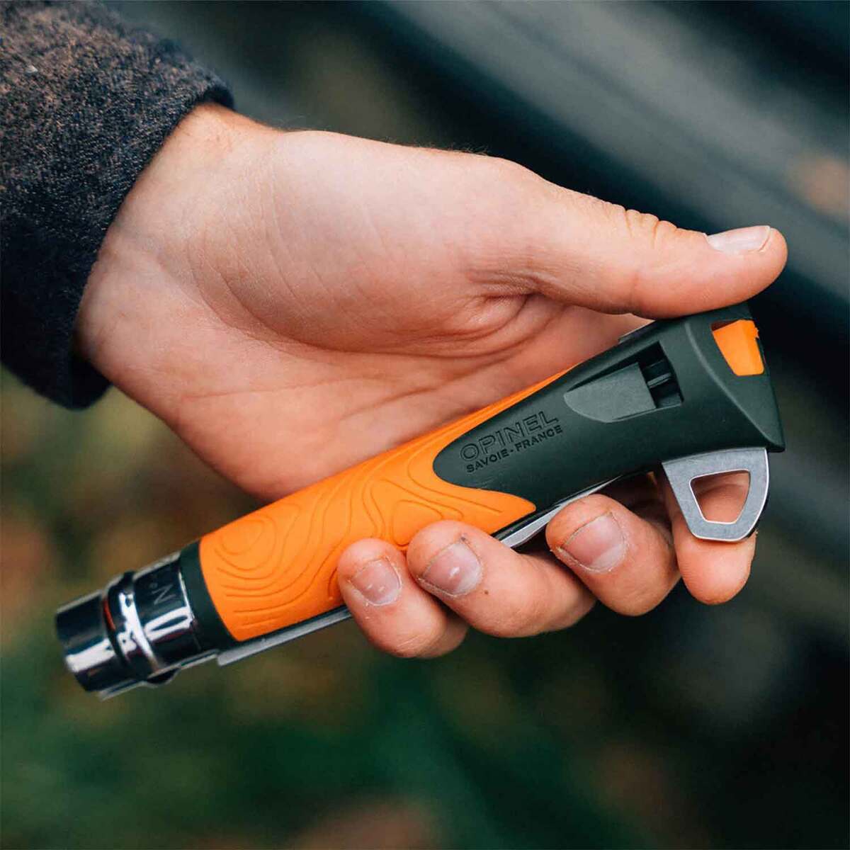 Opinel No.12 Explore 4 inch Folding Knife - Orange Opinel No.12 Explore 4 inch Folding Knife - Orange