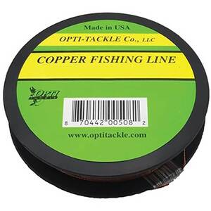 Opti-Tackle Copper Trolling Line - 45lb, 300ft