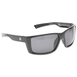 Optic Nerve Biggerton Polarized Sunglasses - Shiny Black/Smoke