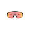 Optic Nerve FixieMAX Mirrored Polarized Sunglasses - Aluminum/Orange